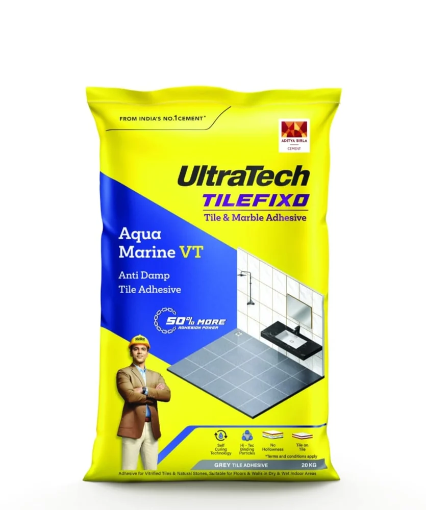 UltraTech Tilefixo Aqua Marine VT — Anti-Damp Tile Adhesive